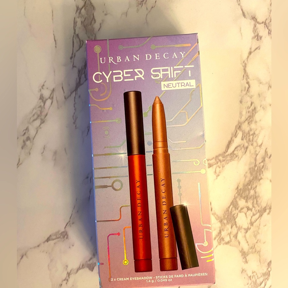 URBAN DECAY CYBER SHIFT NEUTRAL EYESHADOW CRAYONS